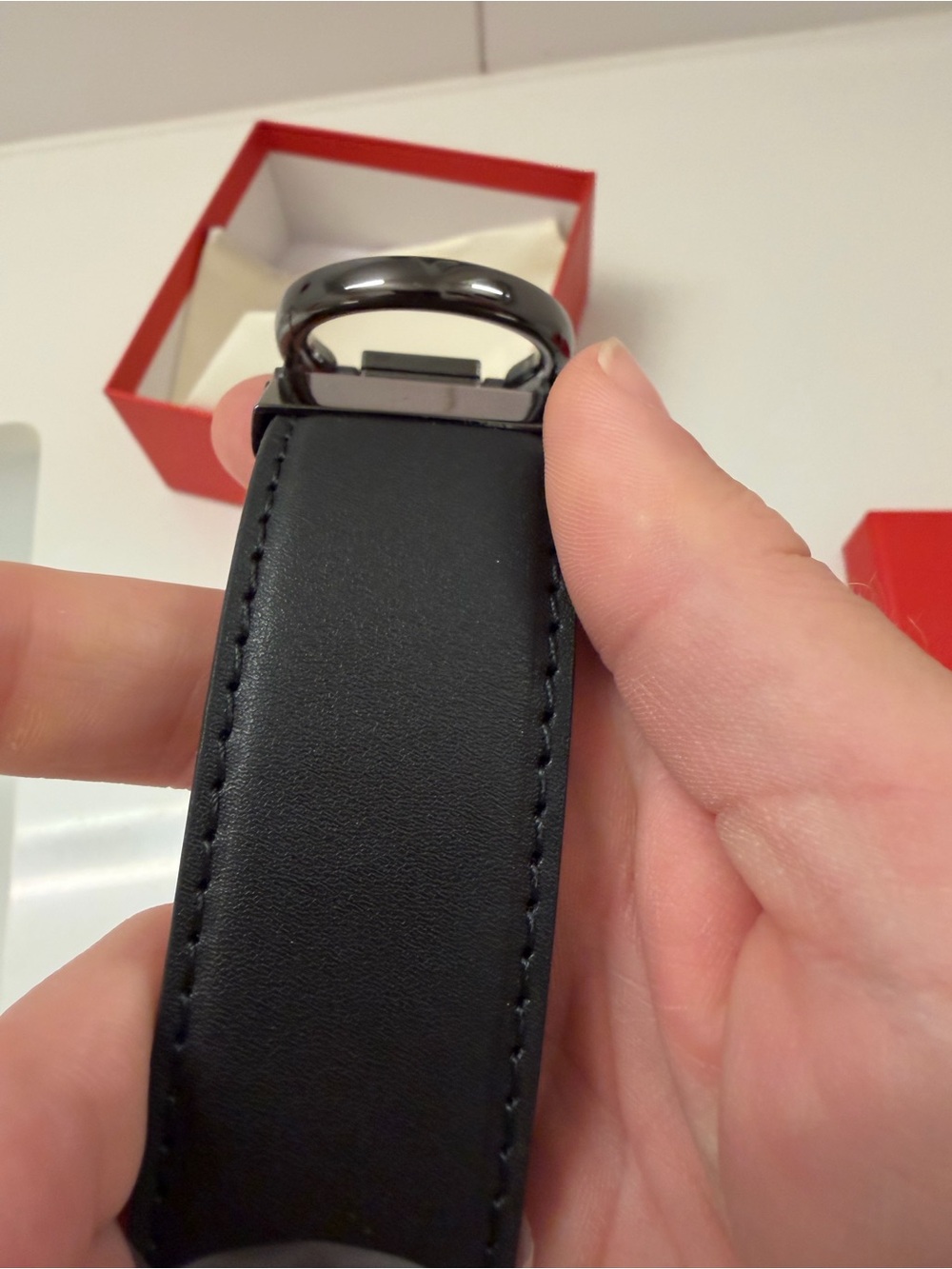 Salvatore Ferragamo Reversible Black & Brown Leather Double Gancini Belt - Picture 7 of 11